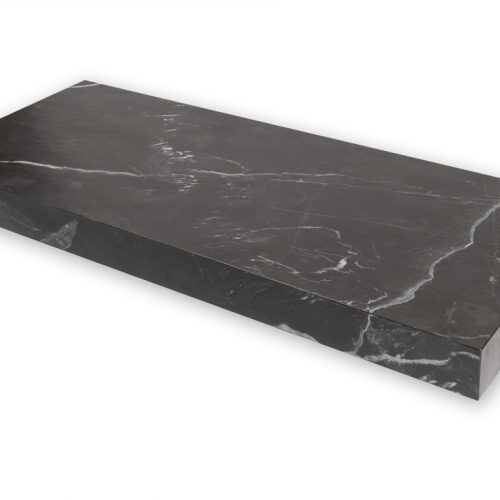 Balda Marmol negro ancha